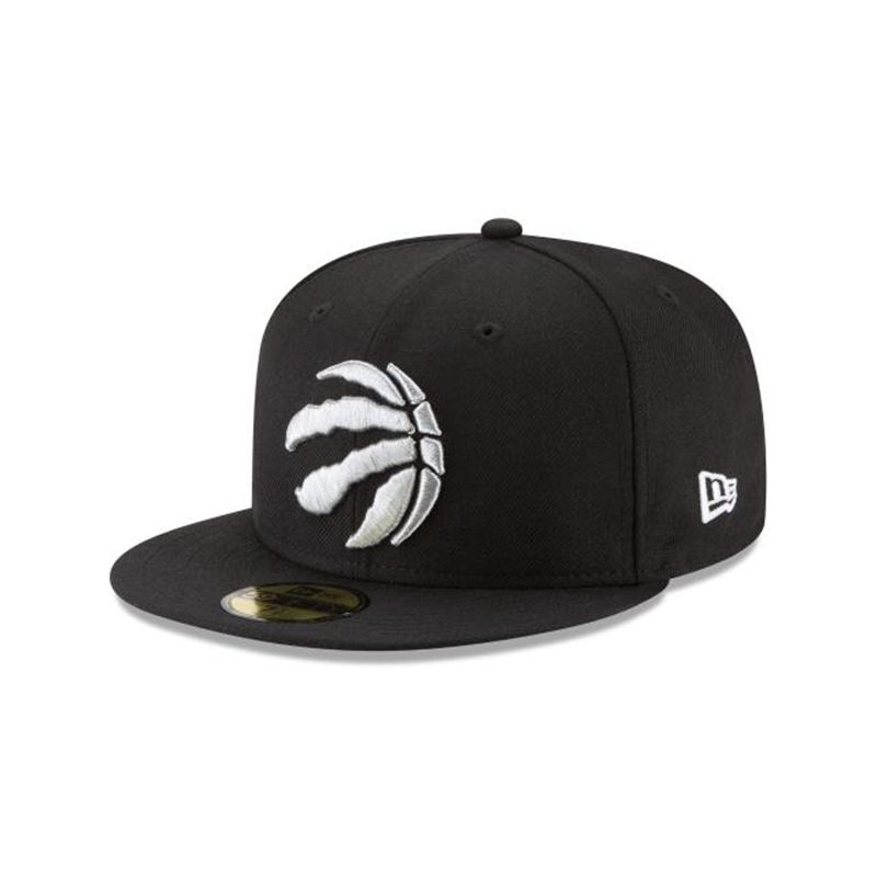 NBA Toronto Raptors Wool Standard 59Fifty Fitted (XAT1115) - Black New Era Caps